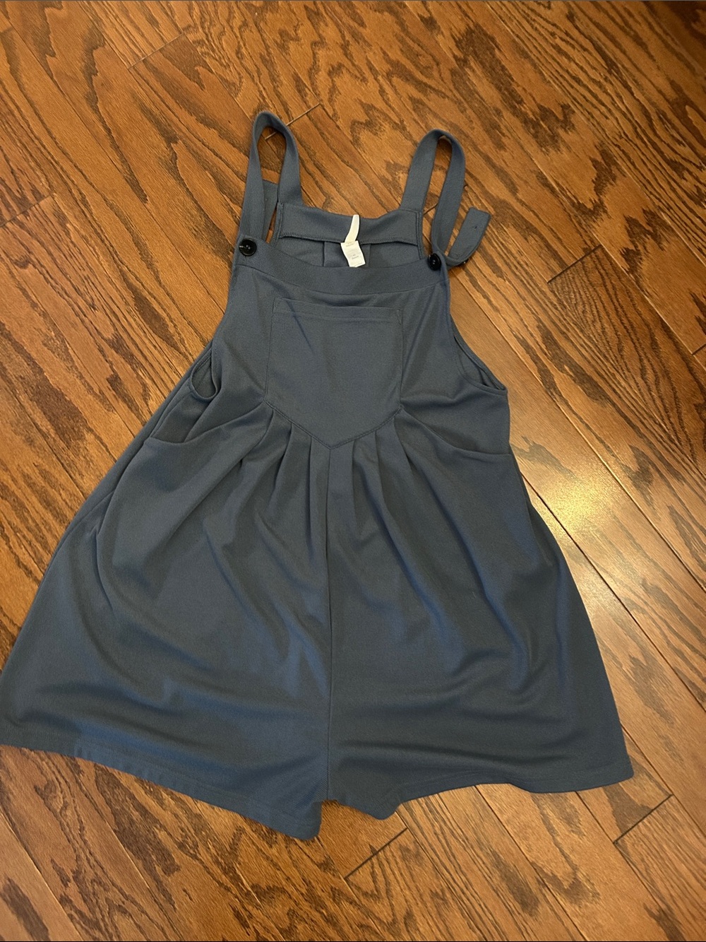 HALARA Slate Blue Pinafore Romper
